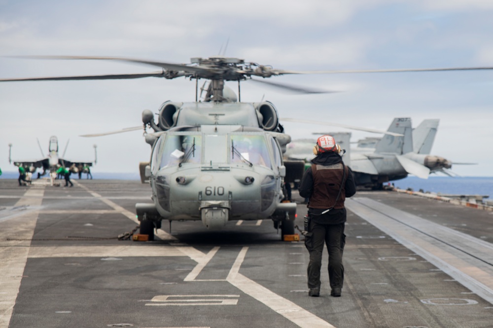 Nimitz Conducts Air Power Demonstration