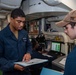 USS Ronald Reagan (CVN 76) Safety department Sailors process paper work