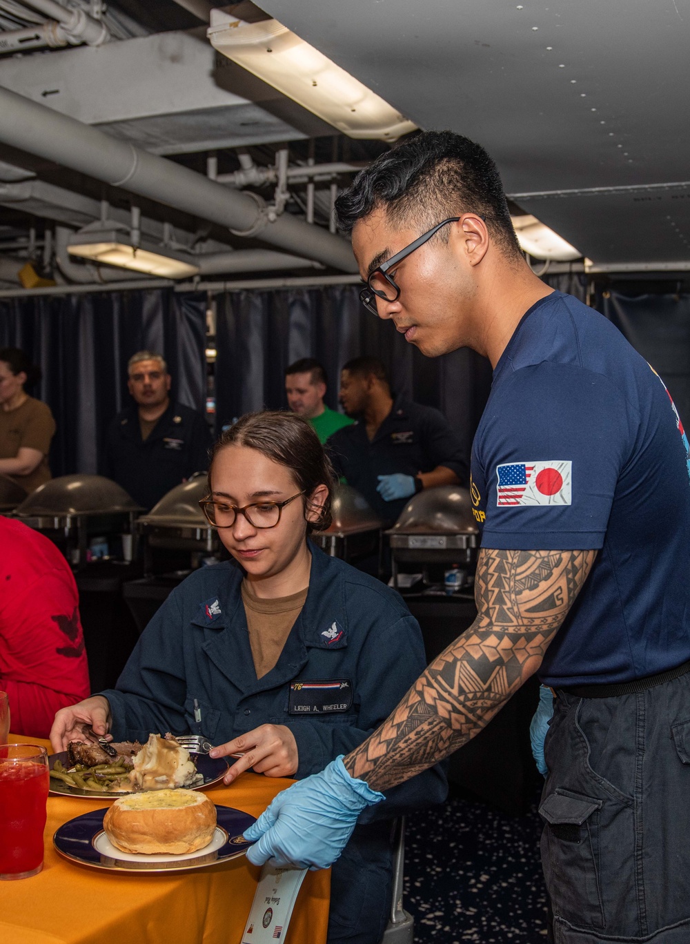 USS Ronald Reagan (CVN 76) hosts June birthday dinner