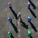 USS Ronald Reagan (CVN 76) Sailors render honors to Rear Adm. Buzz Donnelly