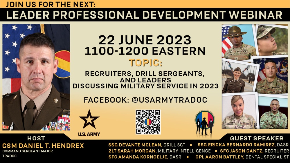 Inspiring Army Service in 2023: TRADOC LPD Discusses Inspiring Service with Army Influencers
