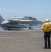 USS Ronald Reagan (CVN 76) Sailors conduct flight operations