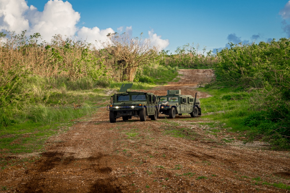 EODMU-5 HMMWV Off-Road Training