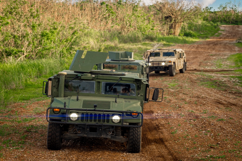 EODMU-5 HMMWV Off-Road Training