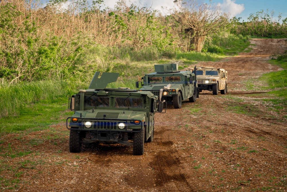 EODMU-5 HMMWV Off-Road Training