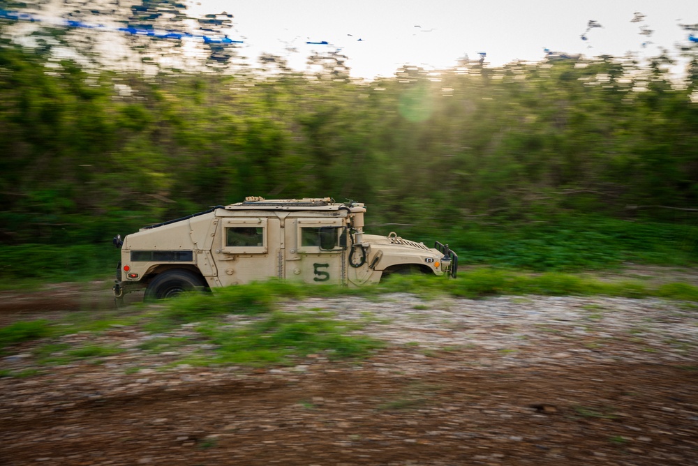 EODMU-5 HMMWV Off-Road Training