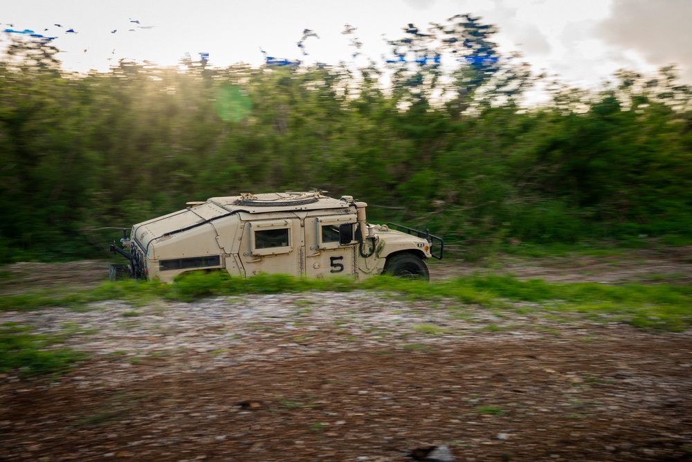 EODMU-5 HMMWV Off-Road Training