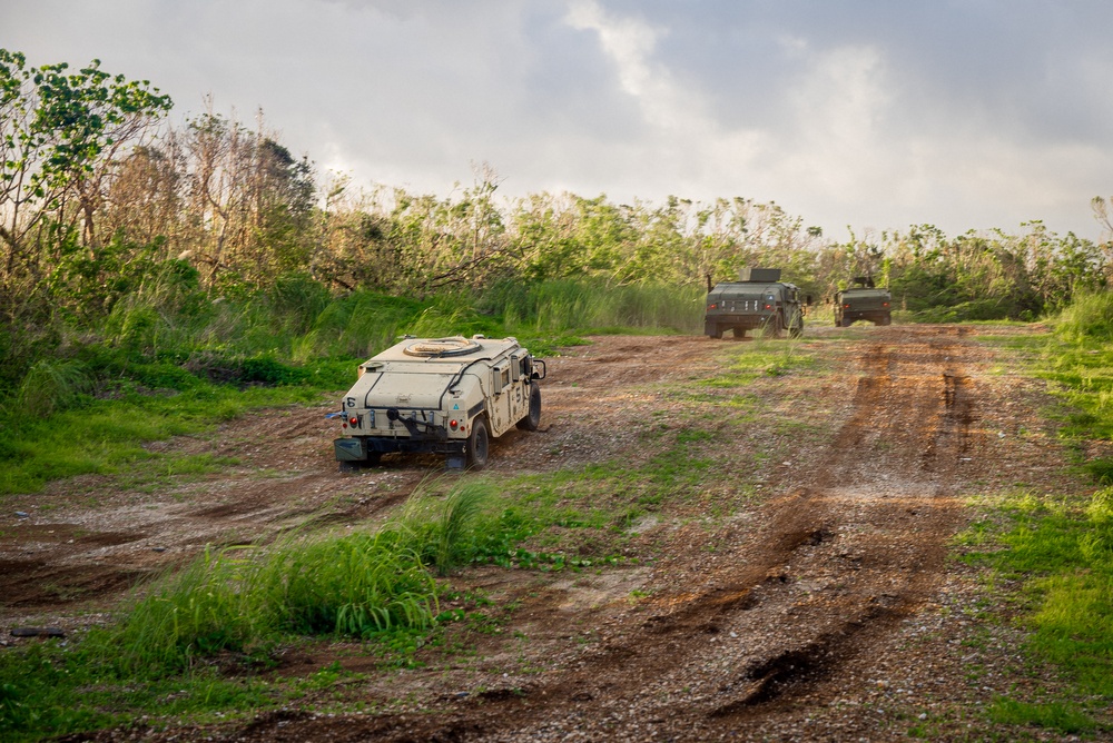 EODMU-5 HMMWV Off-Road Training