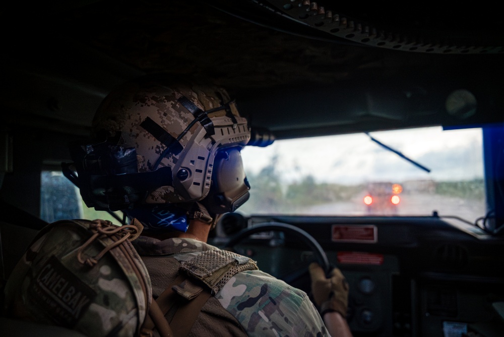 EODMU-5 HMMWV Off-Road Training