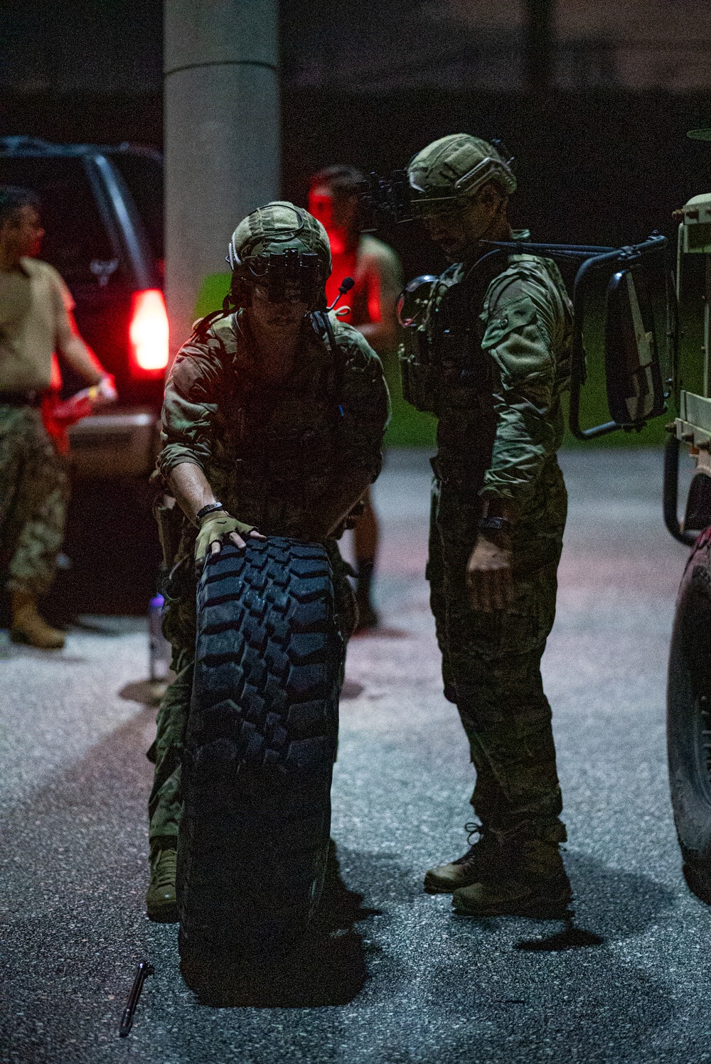 EODMU-5 HMMWV Off-Road Training