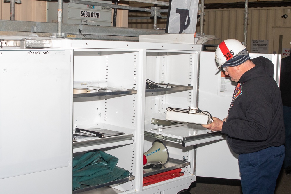 Norfolk Naval Shipyard Premieres Mobile Incident Command Post Carts to Improve Emergency Response