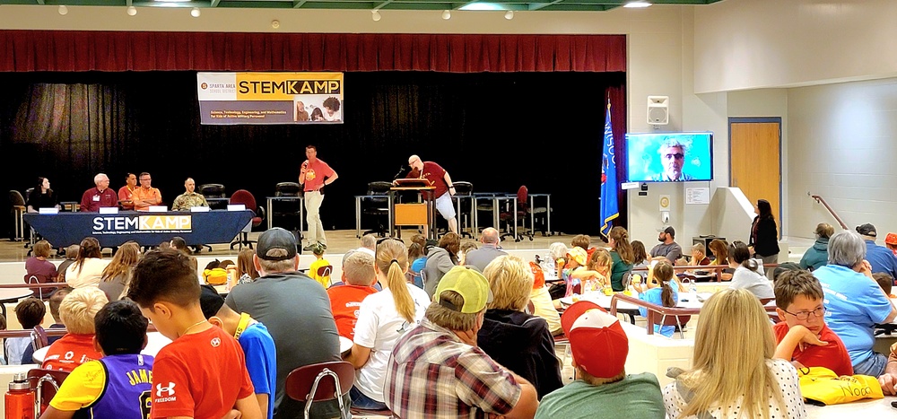 Fort McCoy personnel support special STEMKAMP event at Wisconsin school