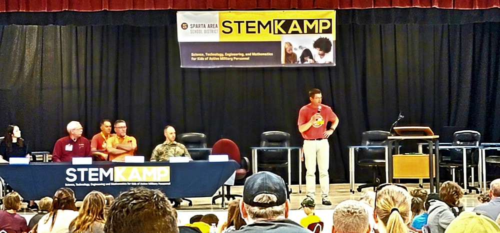 Fort McCoy personnel support special STEMKAMP event at Wisconsin school