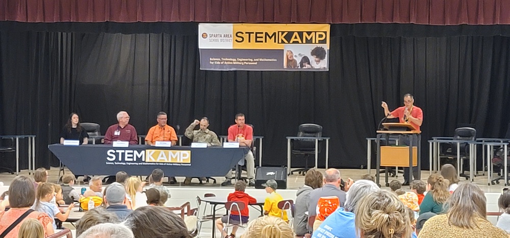 Fort McCoy personnel support special STEMKAMP event at Wisconsin school