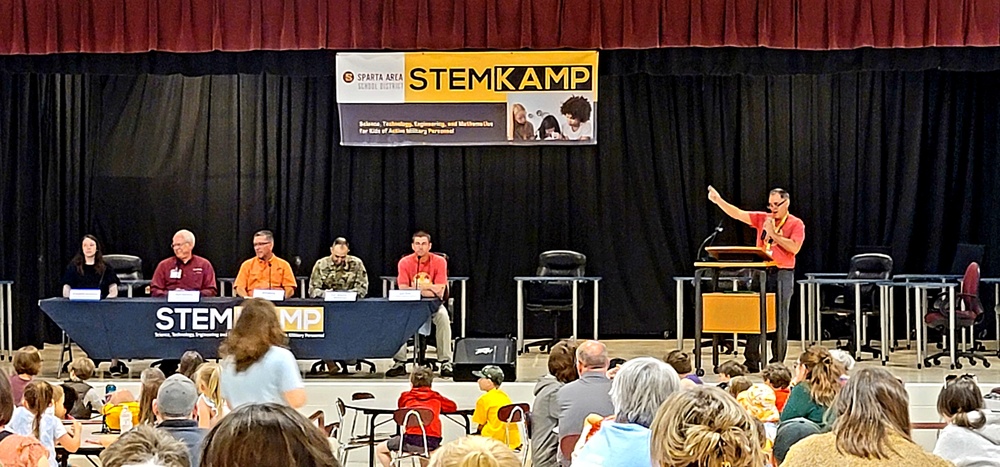 Fort McCoy personnel support special STEMKAMP event at Wisconsin school