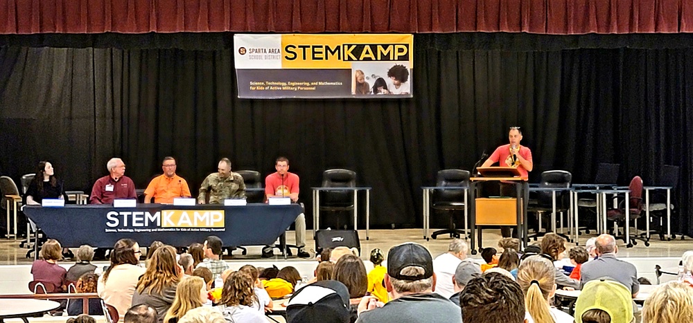 Fort McCoy personnel support special STEMKAMP event at Wisconsin school