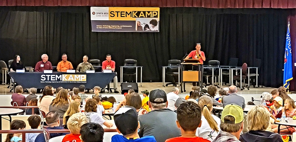 Fort McCoy personnel support special STEMKAMP event at Wisconsin school