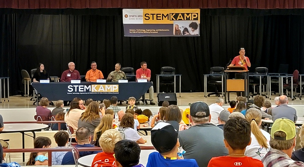 Fort McCoy personnel support special STEMKAMP event at Wisconsin school