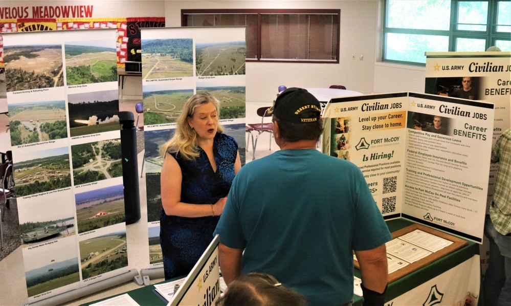 Fort McCoy personnel support special STEMKAMP event at Wisconsin school