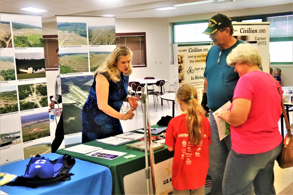 Fort McCoy personnel support special STEMKAMP event at Wisconsin school