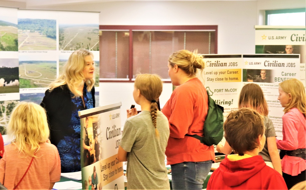 Fort McCoy personnel support special STEMKAMP event at Wisconsin school