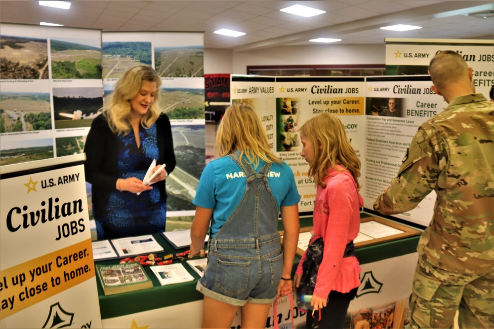 Fort McCoy personnel support special STEMKAMP event at Wisconsin school