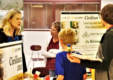 Fort McCoy personnel support special STEMKAMP event at Wisconsin school