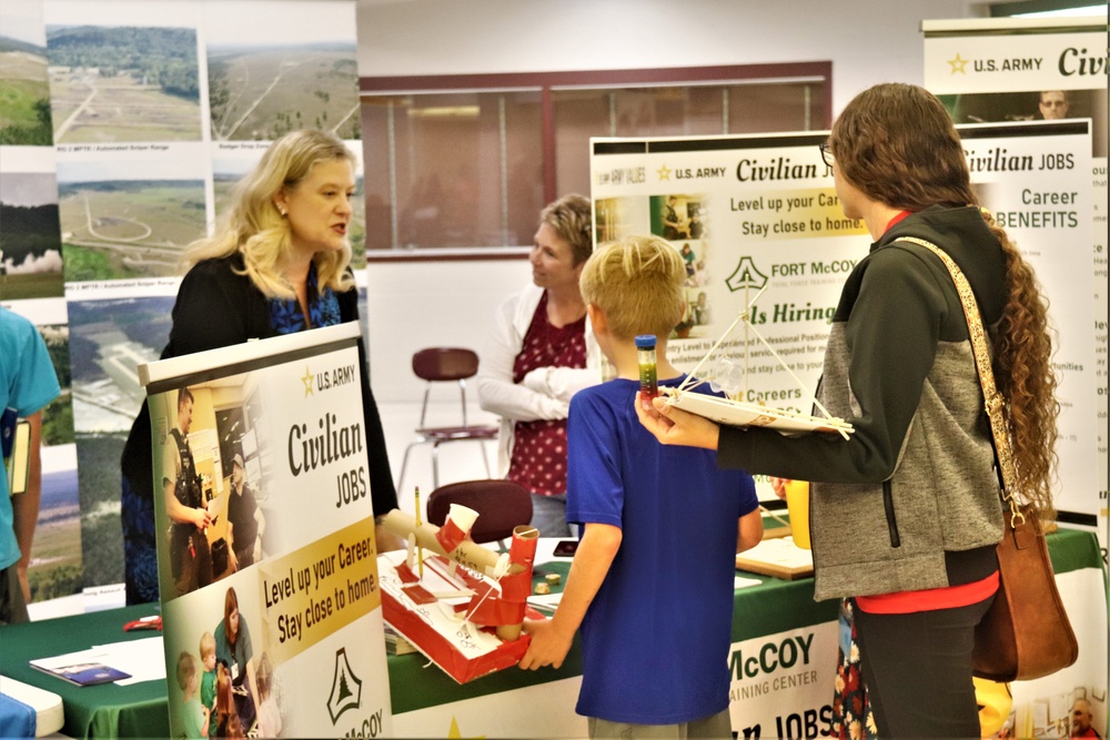 Fort McCoy personnel support special STEMKAMP event at Wisconsin school