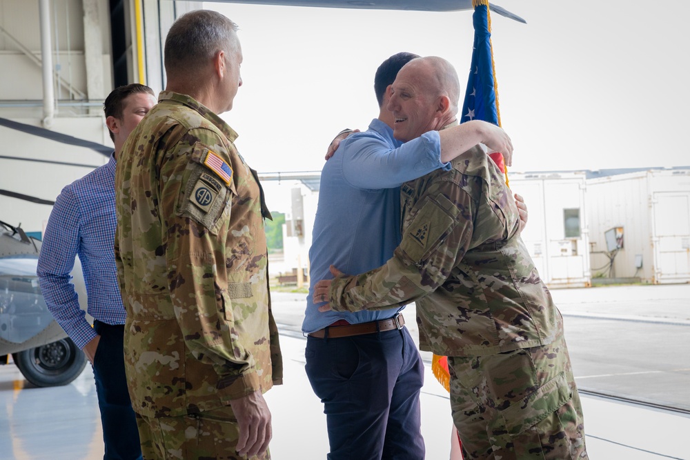 Three Warrant Officers are promoted to CW5 at 1109th TASMG