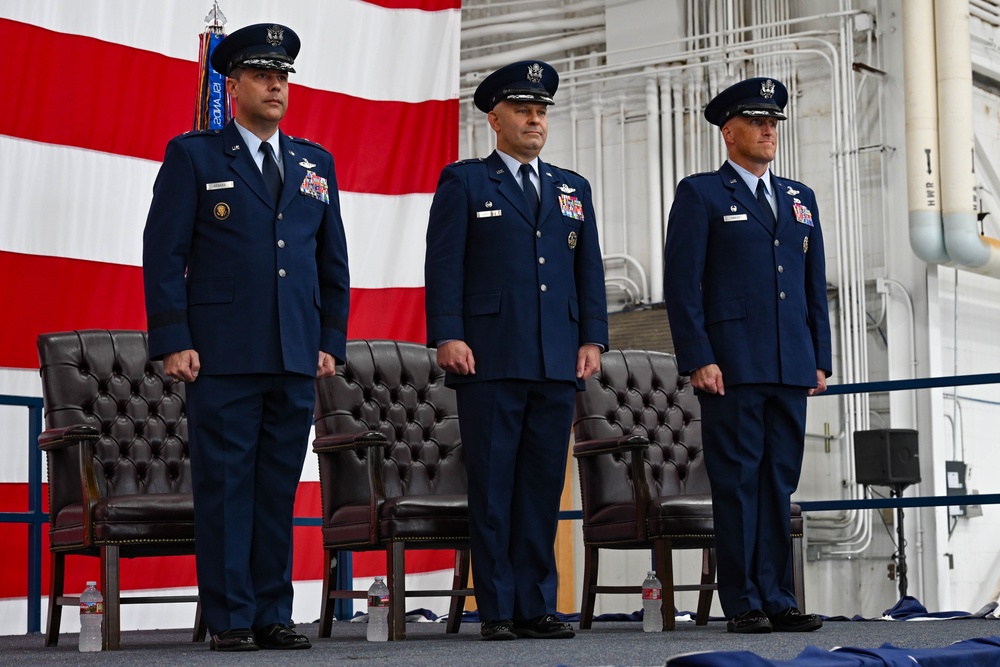 8th AF and J-GSOC commander attends 28th Bomb Wing Change of Command