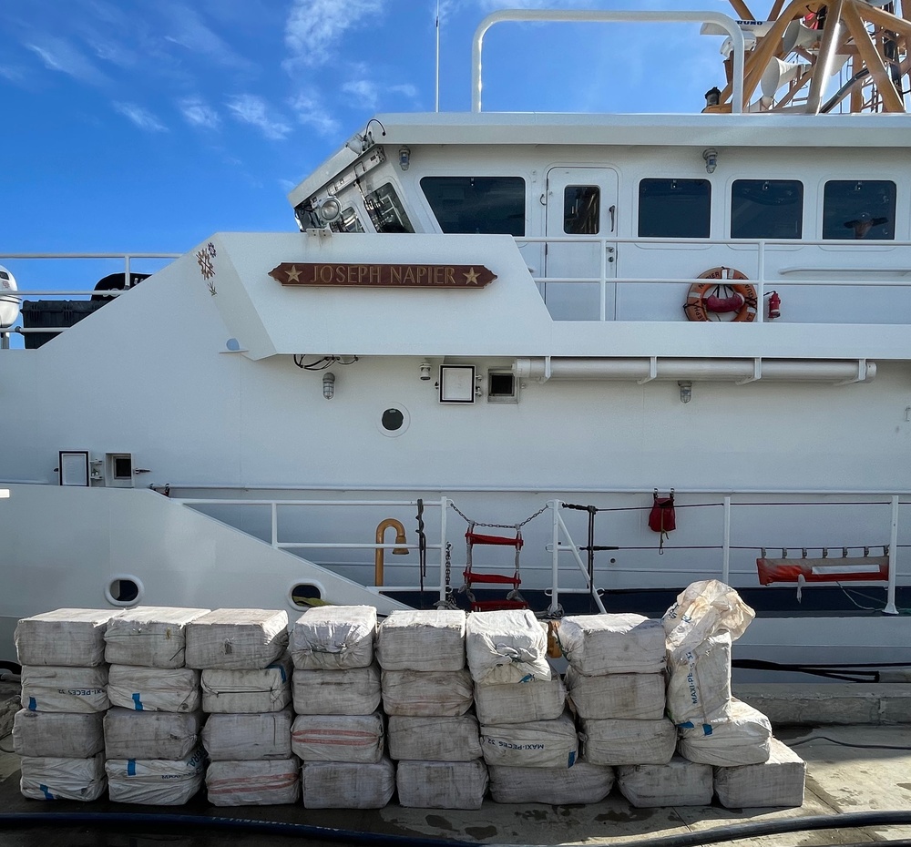 Coast Guard offloads more than $23 million in illegal narcotics in San Juan, Puerto Rico