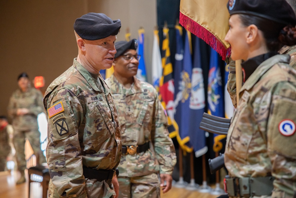 1st TSC welcomes new commanding general