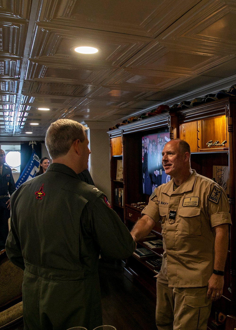 Daily Operations Aboard USS George H.W. Bush (CVN 77)