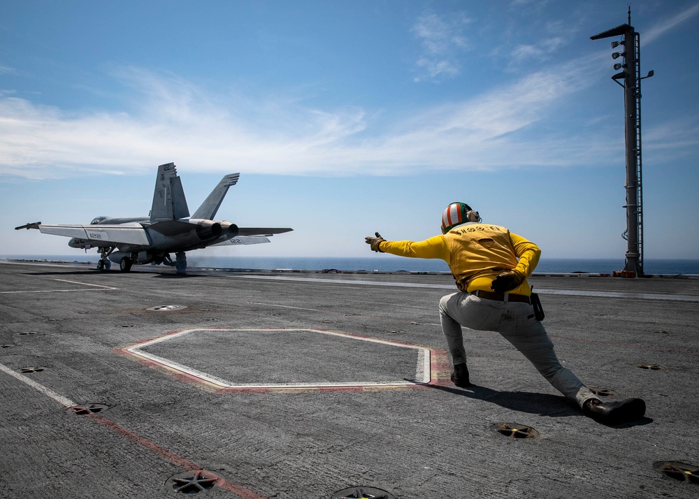 Daily Operations Aboard USS George H.W. Bush (CVN 77)