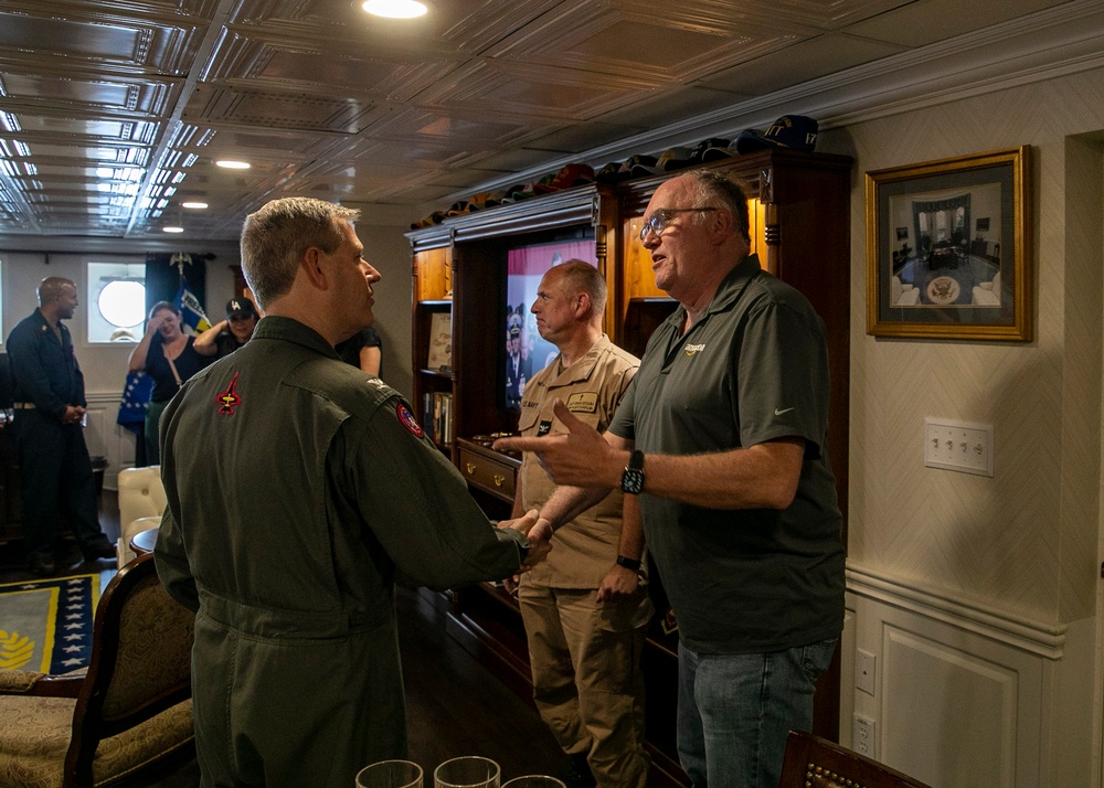 Daily Operations Aboard USS George H.W. Bush (CVN 77)