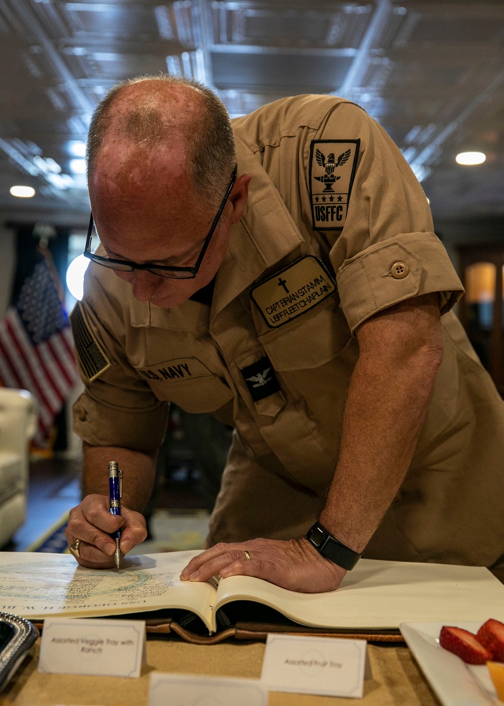 Daily Operations Aboard USS George H.W. Bush (CVN 77)