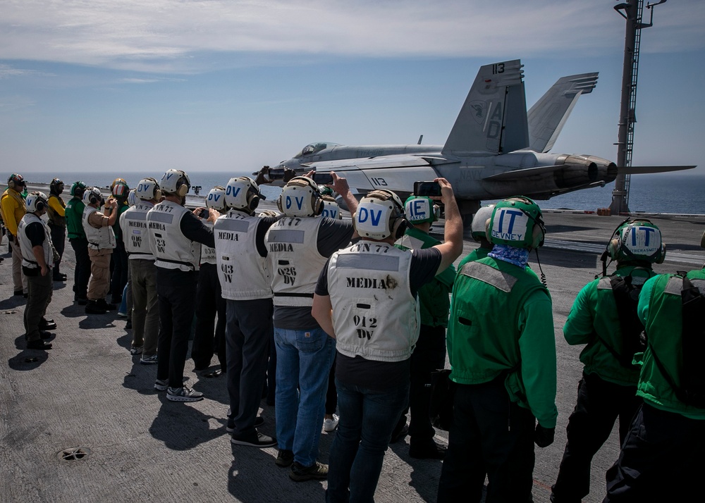 Daily Operations Aboard USS George H.W. Bush (CVN 77)