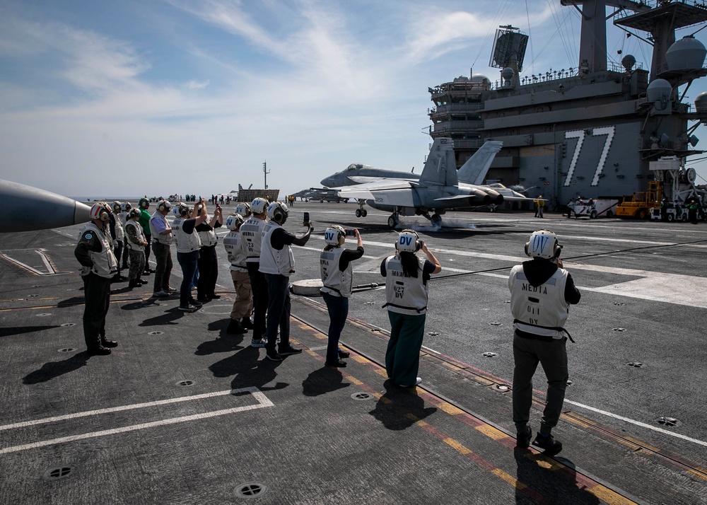 Daily Operations Aboard USS George H.W. Bush (CVN 77)