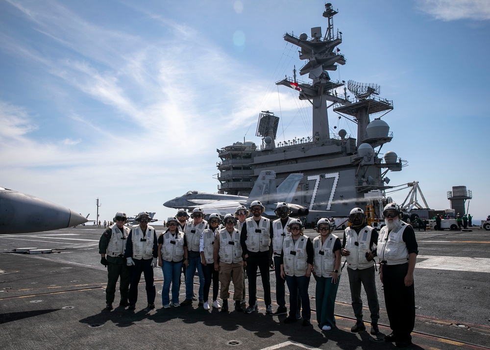 Daily Operations Aboard USS George H.W. Bush (CVN 77)