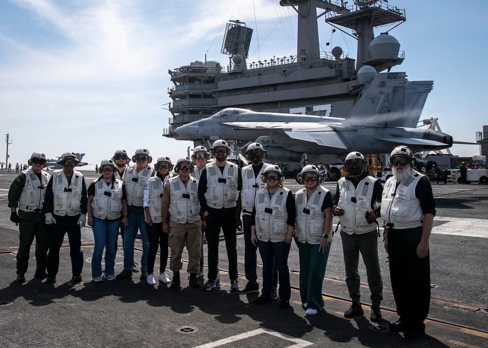 Daily Operations Aboard USS George H.W. Bush (CVN 77)