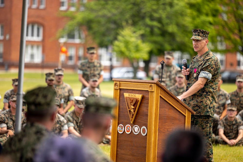 MACG-48 Change of Command