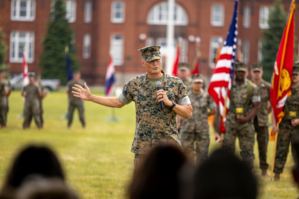 MACG-48 Change of Command