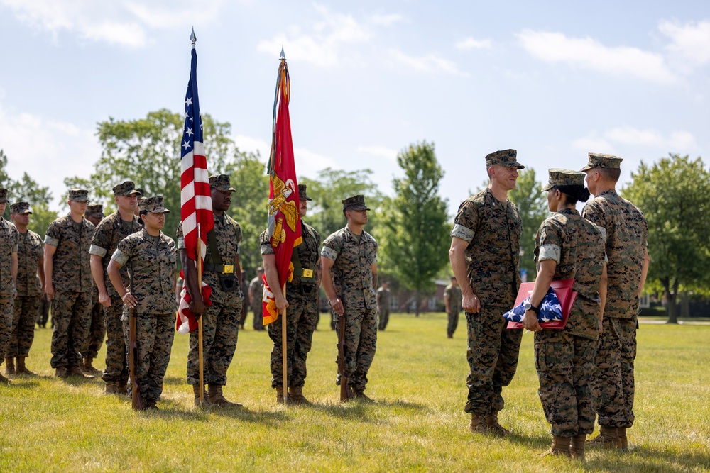 MACG-48 Change of Command