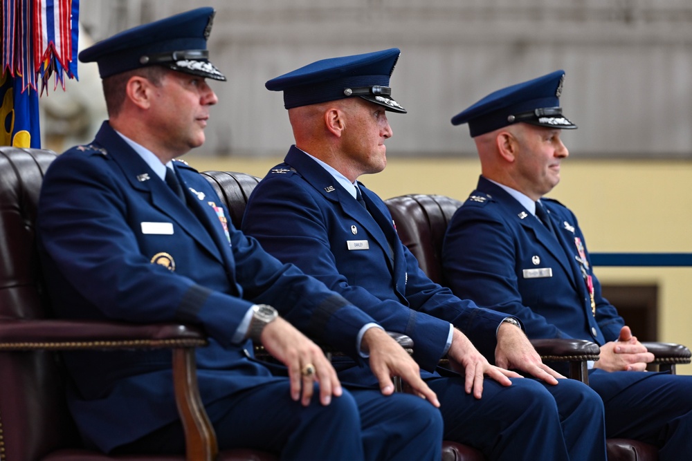 8th AF and J-GSOC commander attends 28th Bomb Wing Change of Command