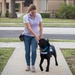 SLD 45 risk analyst embraces a dual role: ensuring public safety while training a guide dog
