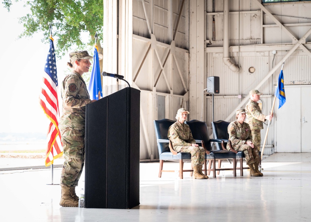 20th OMRS change of command ceremony