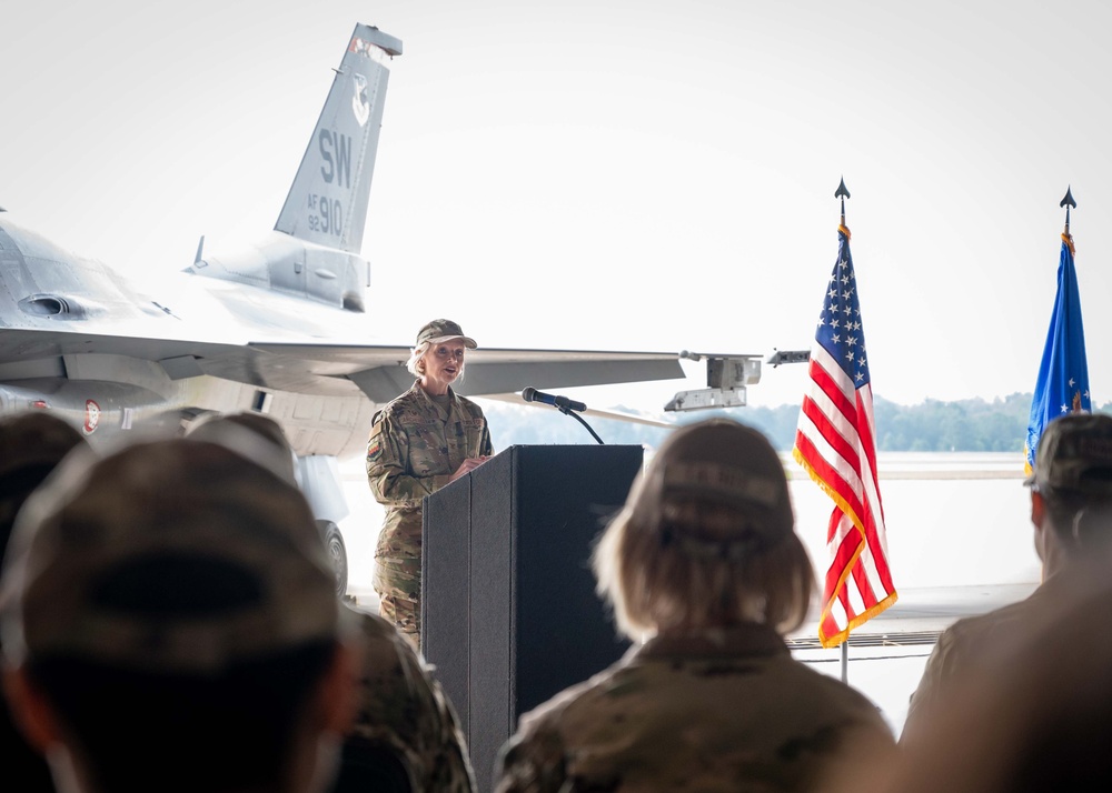 20th OMRS change of command ceremony