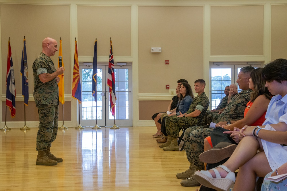 24th Marine Expeditionary Unit Change of Command