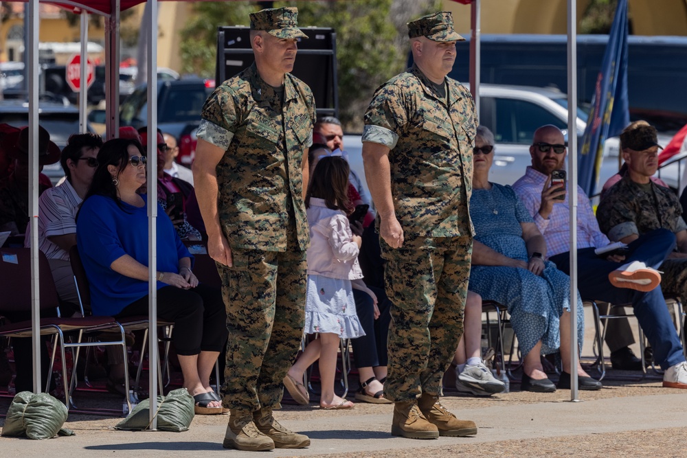 Headquarters and Service Battalion Change of Command