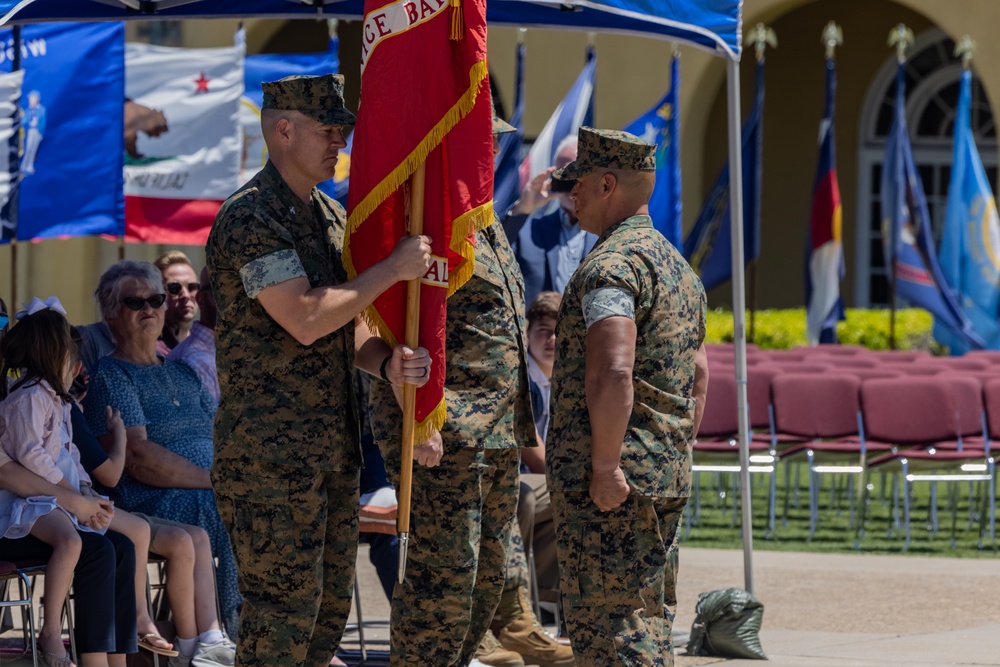 Headquarters and Service Battalion Change of Command